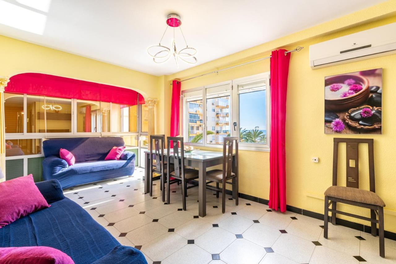 50 Mts Beach With Sea Views Pool Algarrobo Costa Ngoại thất bức ảnh