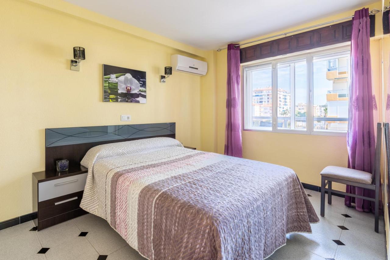 50 Mts Beach With Sea Views Pool Algarrobo Costa Ngoại thất bức ảnh