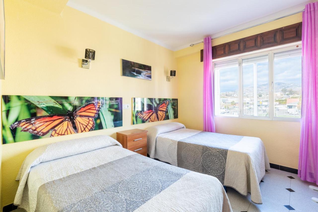 50 Mts Beach With Sea Views Pool Algarrobo Costa Ngoại thất bức ảnh